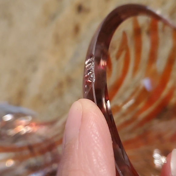 2/20$/ Hand blown glass oil lamp - Picture 13 of 13